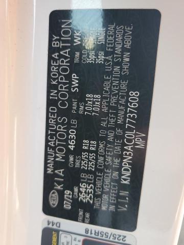 KNDPN3AC0L7737608 KIA Sportage Ex