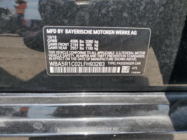 WBA5R1C02LFH93283 BMW 330I