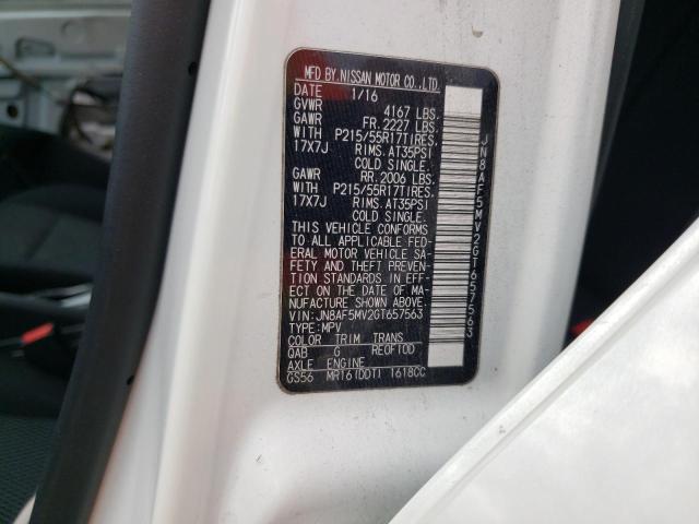 2016 NISSAN JUKE S - JN8AF5MV2GT657563