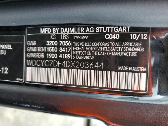 VIN WDCYC7DF4DX203644 2013 Mercedes-Benz G-Class, 6... no.13