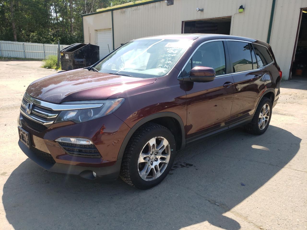 2016 Honda Pilot Exl vin: 5FNYF6H85GB119303