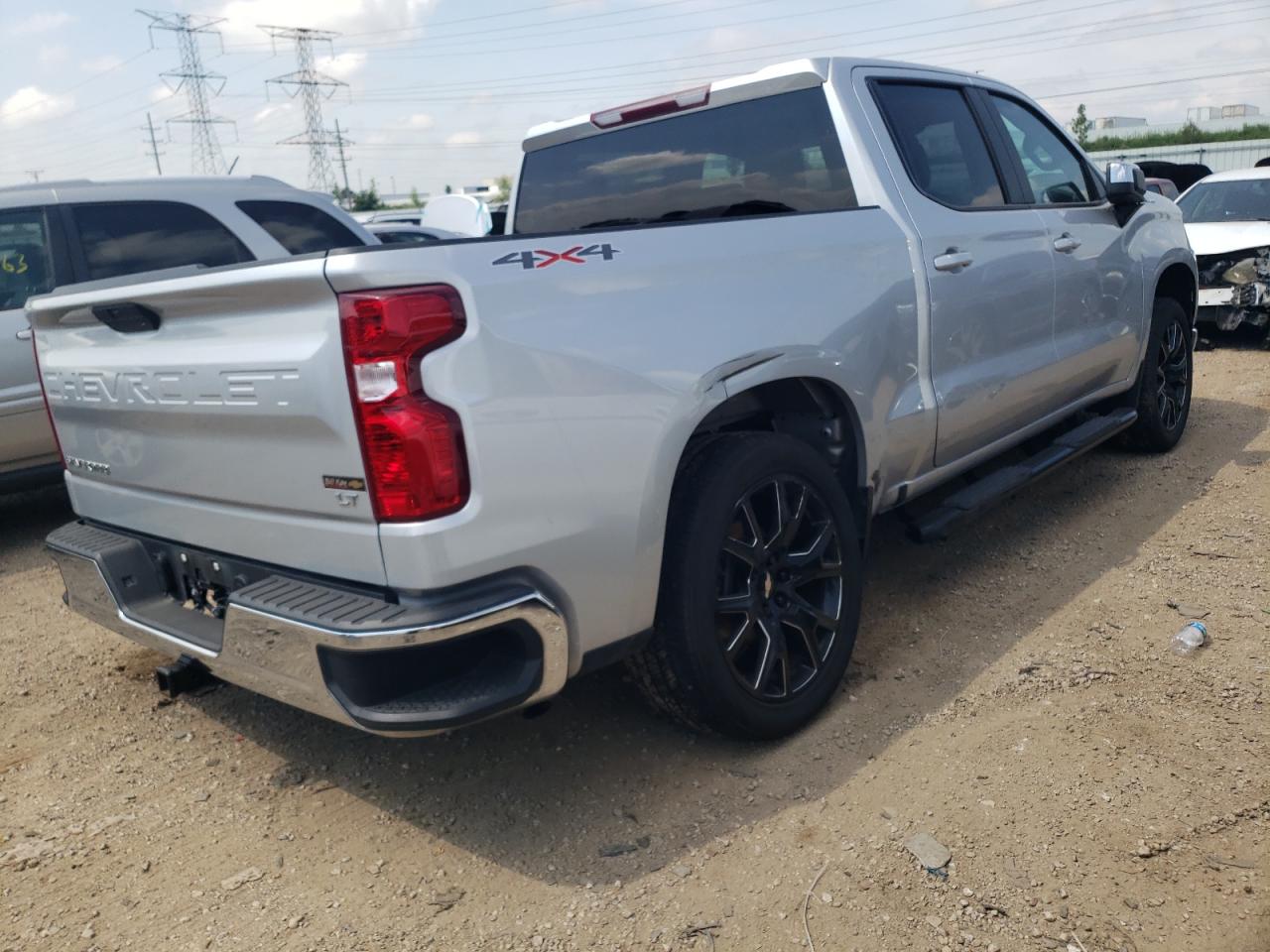 2022 Chevrolet Silverado Ltd K1500 Lt vin: 1GCUYDED6NZ221912