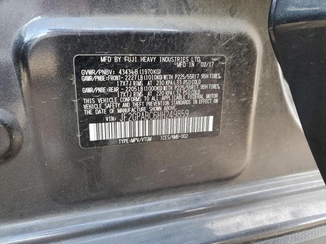 JF2GPABC6HH249859 Subaru Crosstrek Premium