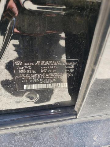5NPEJ4J22MH067833 Hyundai Sonata Sel Plus