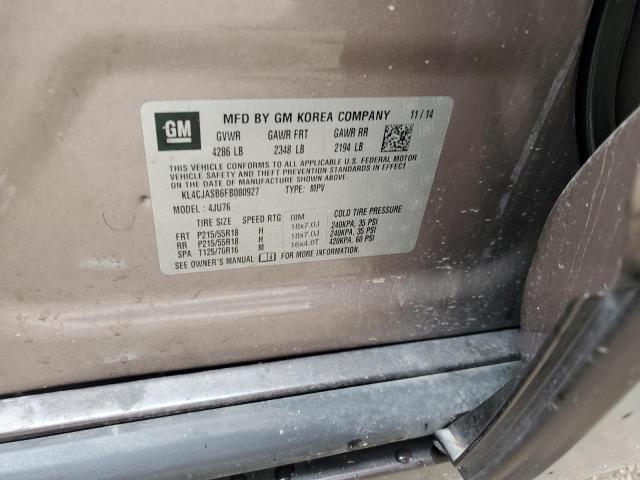 KL4CJASB6FB080927 Buick Encore