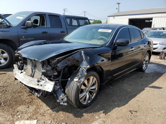 Lot #2461949243 2012 INFINITI M37 X salvage car