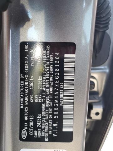 5XXGM4A7XEG281364 KIA Optima Lx