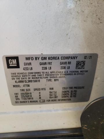 KL4MMFSL3MB156618 Buick Encore Gx Essence