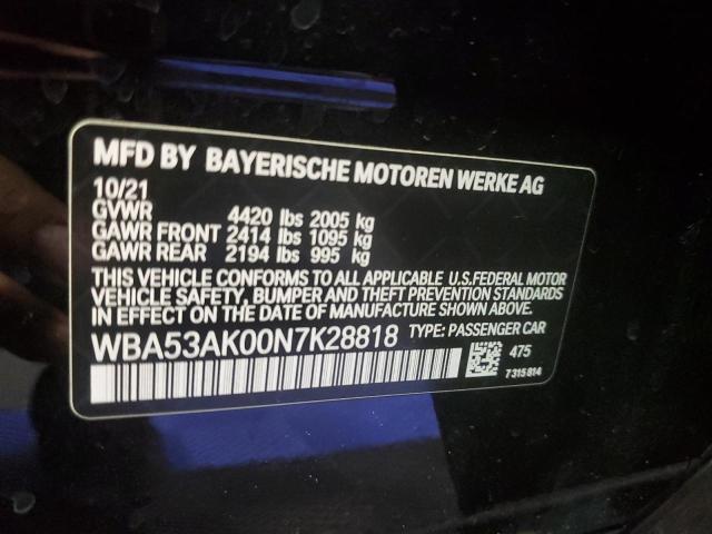 WBA53AK00N7K28818 BMW 2 Series 228I 10