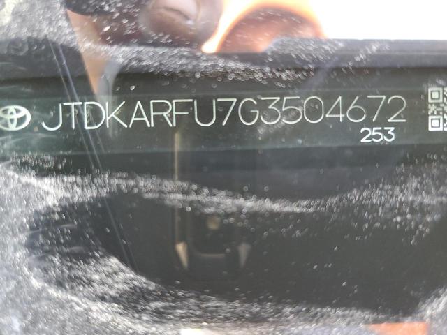 Toyota PRIUS 2016 JTDKARFU7G3504672 Image 12