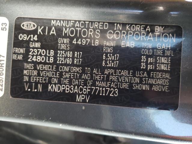 KNDPB3AC6F7711723 KIA Sportage Lx