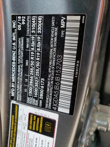 4JGDA5JB6JB152703 Mercedes-Benz GLE 350