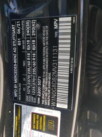 W1N0G8DB2MV311131 Mercedes-Benz GLC 300