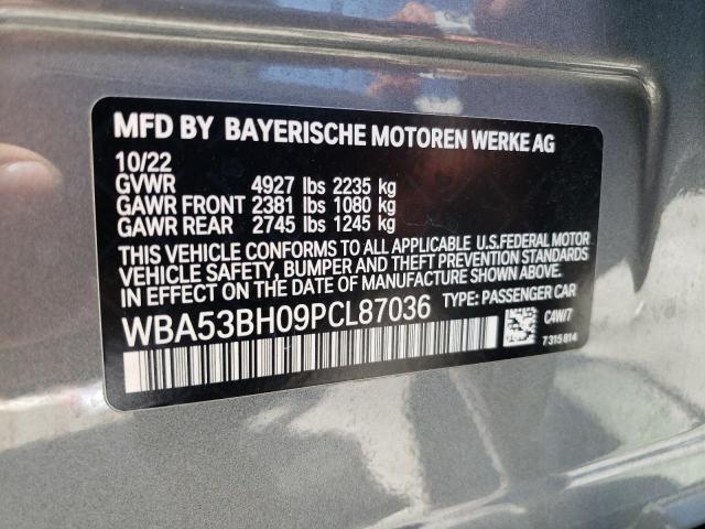 WBA53BH09PCL87036 BMW 5 Series 530 I 12