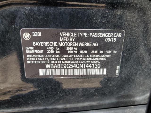 WBA8E9G54GNT44130 BMW 328 I Sulev