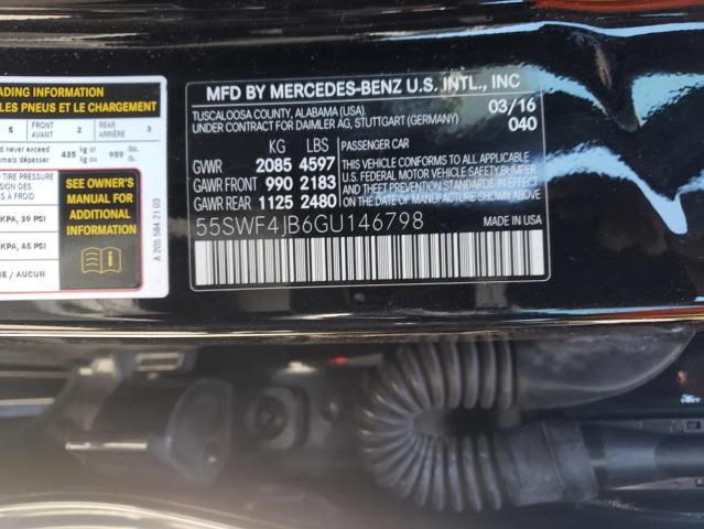 55SWF4JB6GU146798 Mercedes-Benz C 300