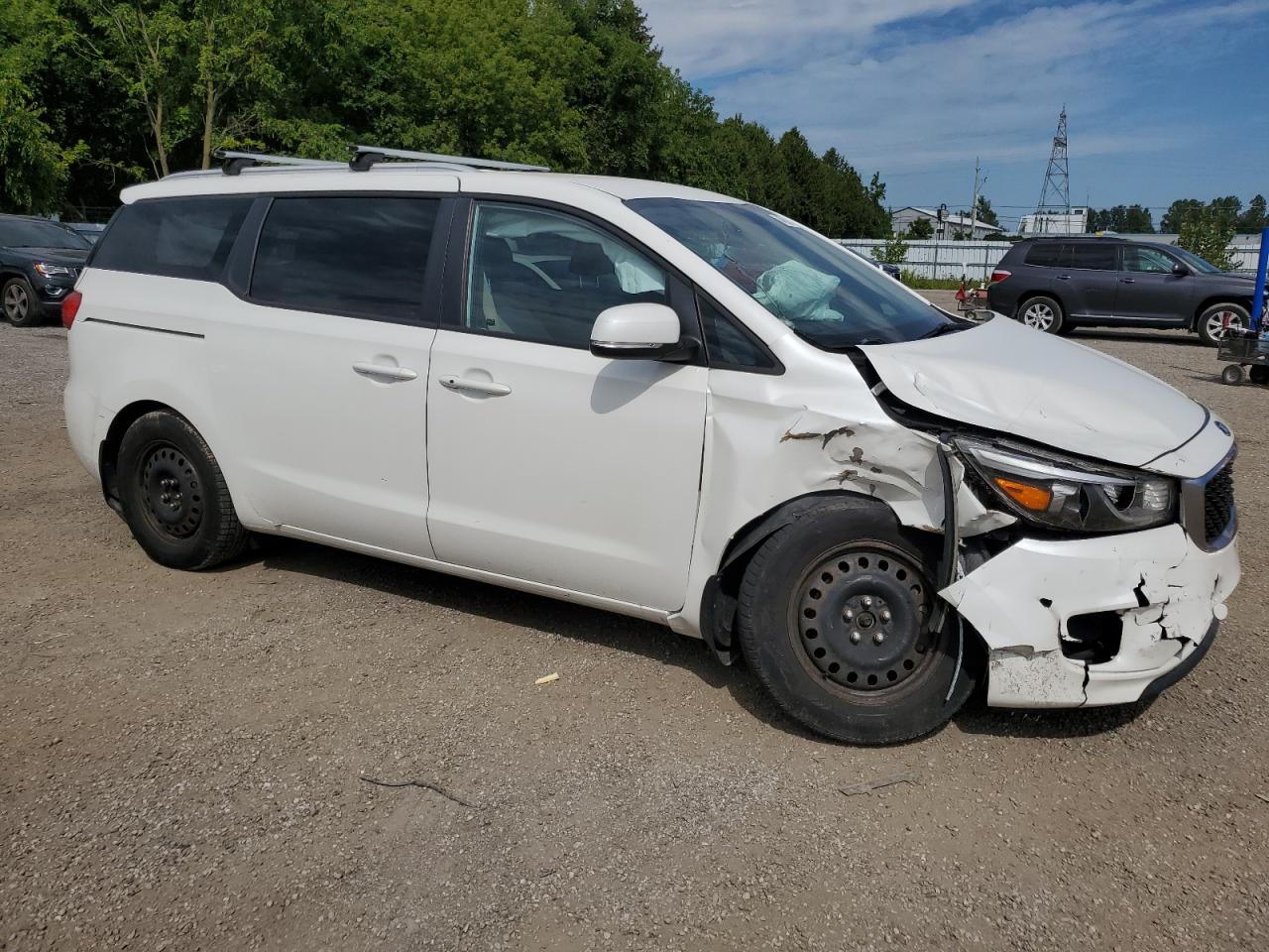 KNDMB5C16F6023494 2015 Kia Sedona at ON - London, Copart lot