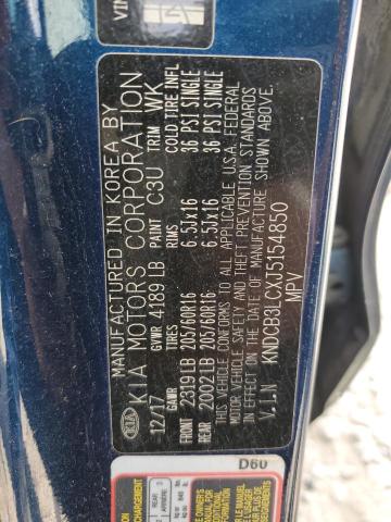 KNDCB3LCXJ5154850 KIA NIRO FE