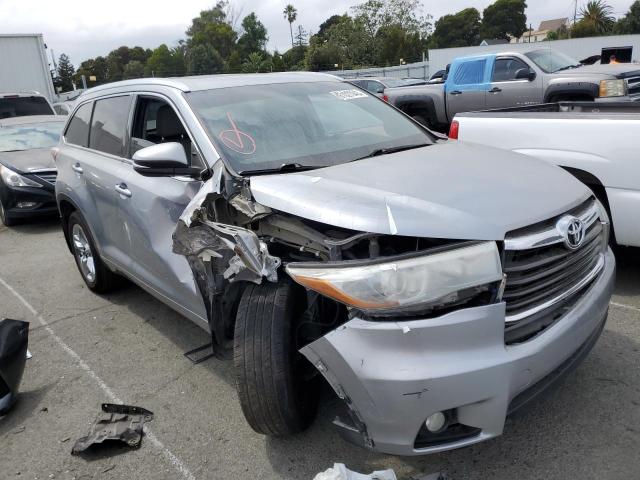 VIN 5TDYKRFH2ES016459 2014 Toyota Highlander, Limited no.4