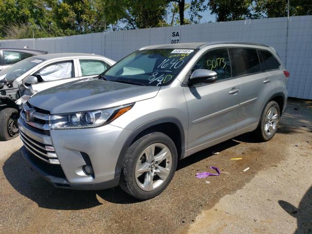 Vin: 5tdyzrfh1hs207001, lot: 64501463, toyota highlander limited 20171