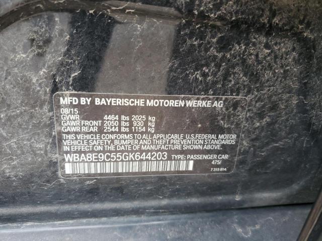 WBA8E9C55GK644203 BMW 328 I Sulev