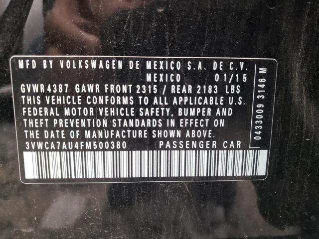 2015 VOLKSWAGEN GOLF SPORT - 3VWCA7AU4FM500380