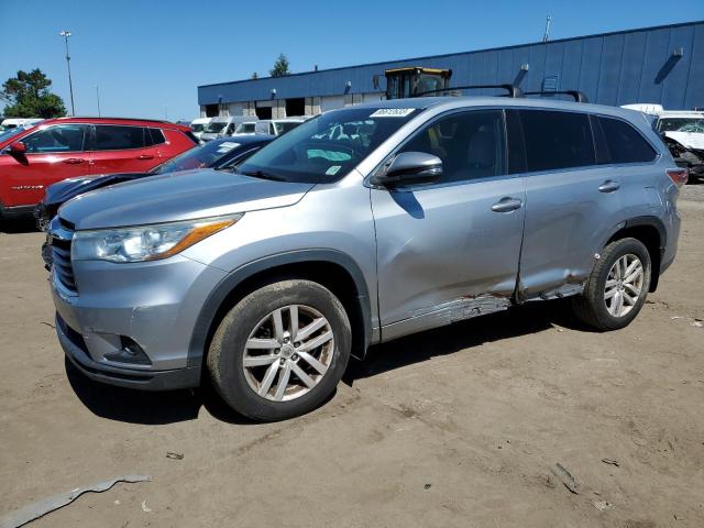 VIN 5TDBKRFH1FS080077 2015 Toyota Highlander, LE no.1