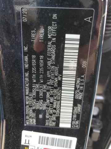 VIN 5TDHZRBH6LS036521 2020 Toyota Highlander, Xle no.13