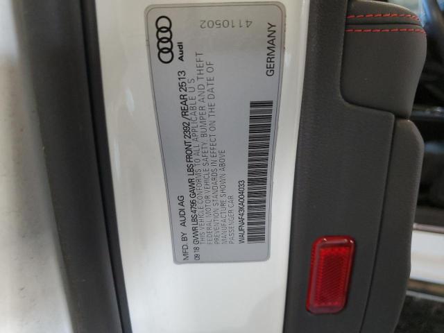 WAUFNAF43KA004033 2019 AUDI A4, photo no. 12