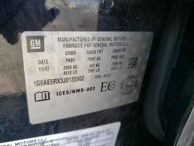 1G6AE5RX3J0135982 Cadillac ATS