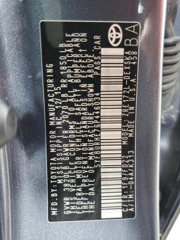 5YFBURHE7GP446034 Toyota COROLLA L