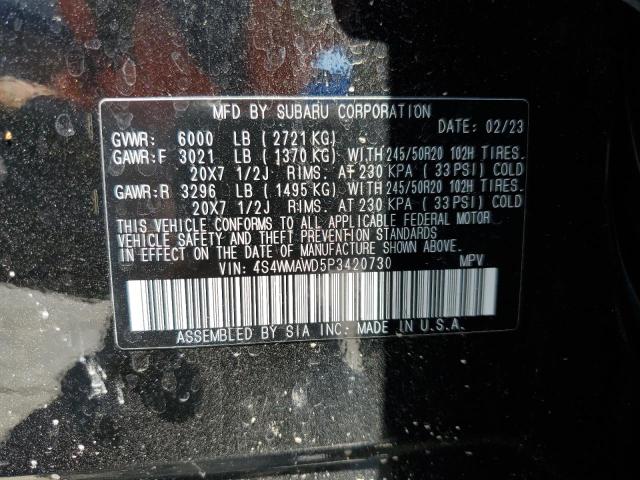 4S4WMAWD5P3420730 Subaru Ascent Touring