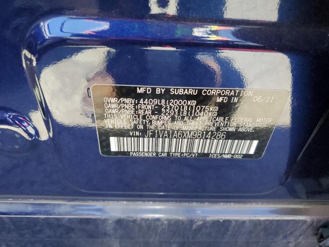 JF1VA1A6XM9814286 Subaru WRX