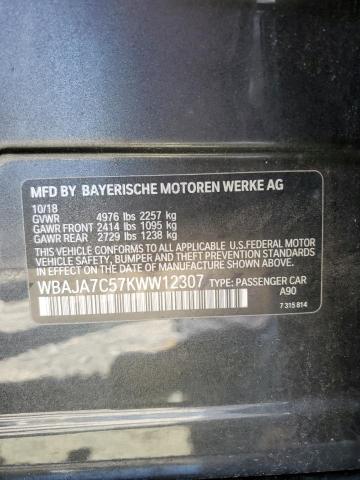 2019 BMW 530 XI - WBAJA7C57KWW12307
