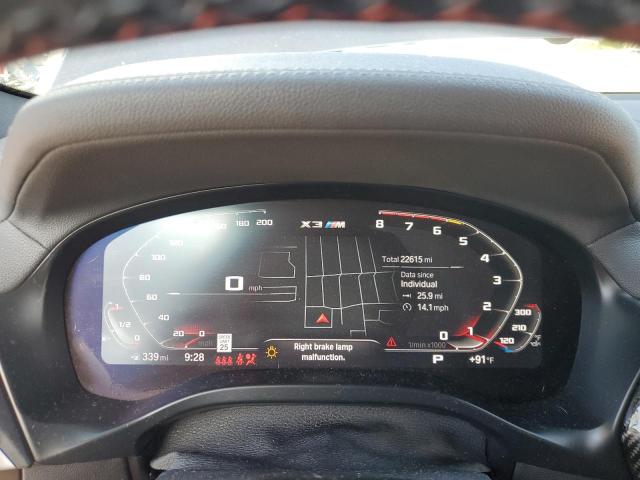 2022 BMW X3 M 5YM13EC07N9J96730