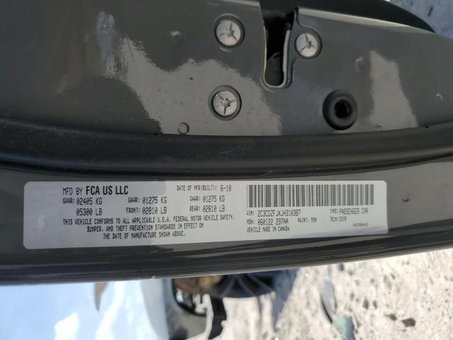 2C3CDZFJXJH310387 Dodge Challenger R/t 392