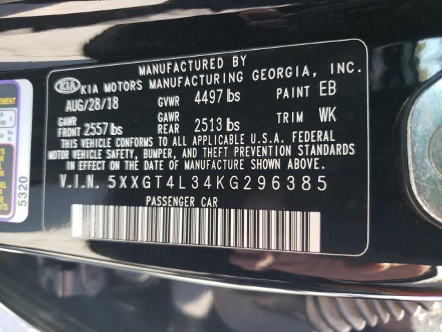 5XXGT4L34KG296385 KIA Optima Lx
