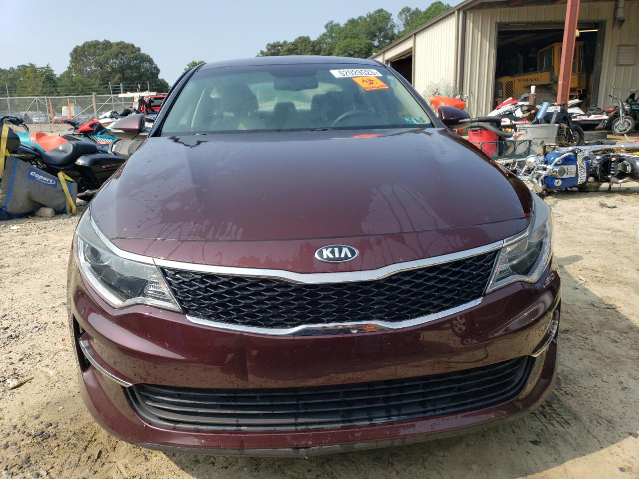 2016 Kia Optima Lx vin: 5XXGT4L35GG022216