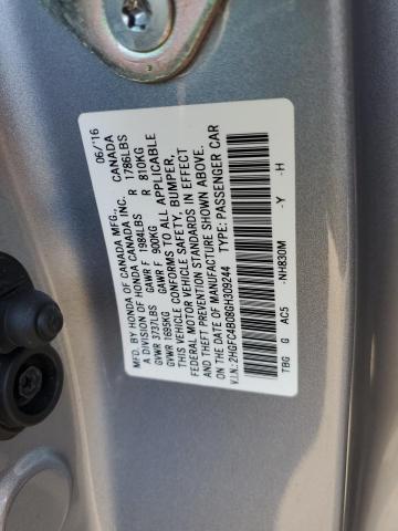 2016 HONDA CIVIC LX - 2HGFC4B08GH309244