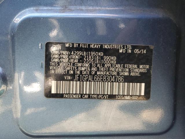 JF1GPAL66E8304786 Subaru Impreza Sport Premium