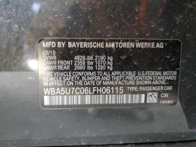 WBA5U7C06LFH06115 BMW M340I
