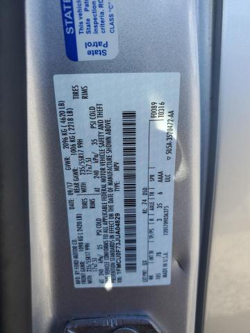 1FMCU0F73JUA04829 Ford ESCAPE S