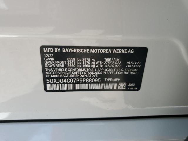 2023 BMW X5 M50I - 5UXJU4C07P9P88095
