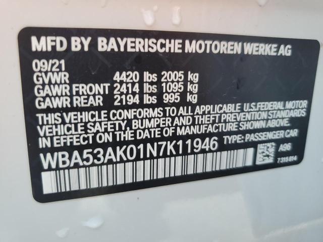 VIN WBA53AK01N7K11946 2022 BMW 2 Series, 228I no.12