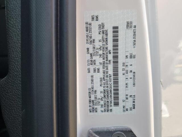1FMCU9G96GUC10787 Ford ESCAPE SE