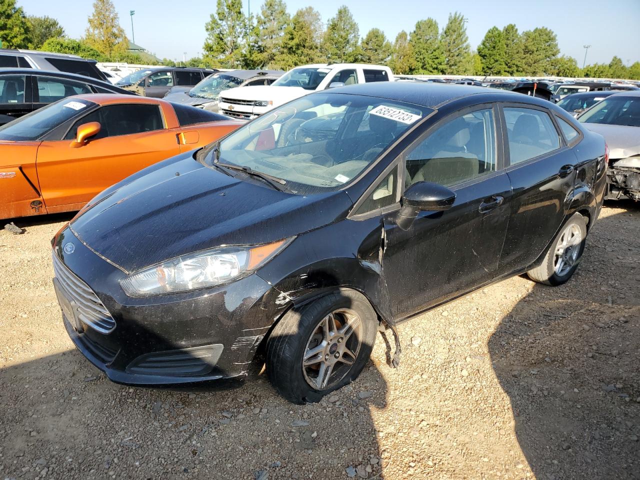 Lot #2468174419 2017 FORD FIESTA SE