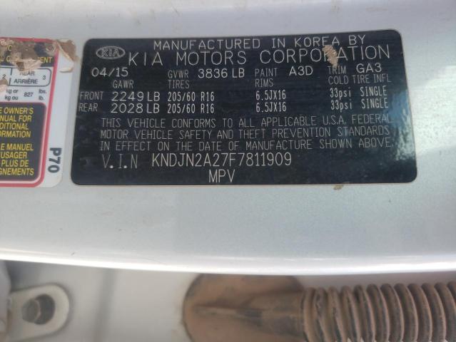 KNDJN2A27F7811909 KIA Soul