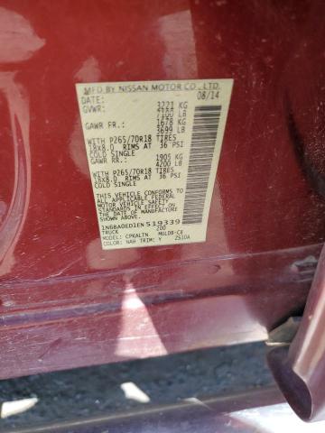 1N6BA0ED1EN519339 Nissan TITAN S