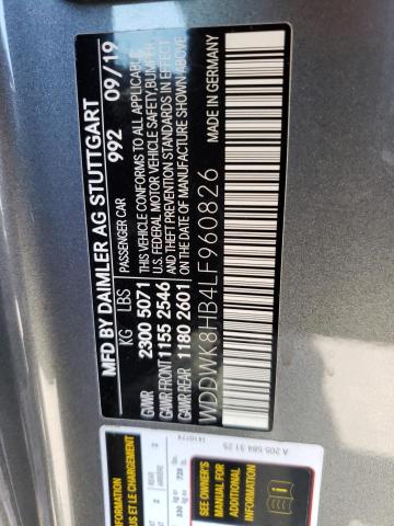 WDDWK8HB4LF960826 Mercedes-Benz C 63 AMG-S