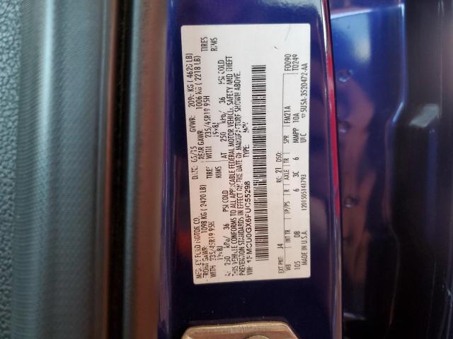 1FMCU0GX6FUC55298 Ford ESCAPE SE